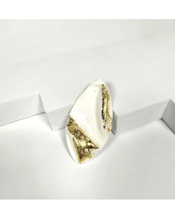 Brosa  lut polimeric si rasina, design unic, multicolor