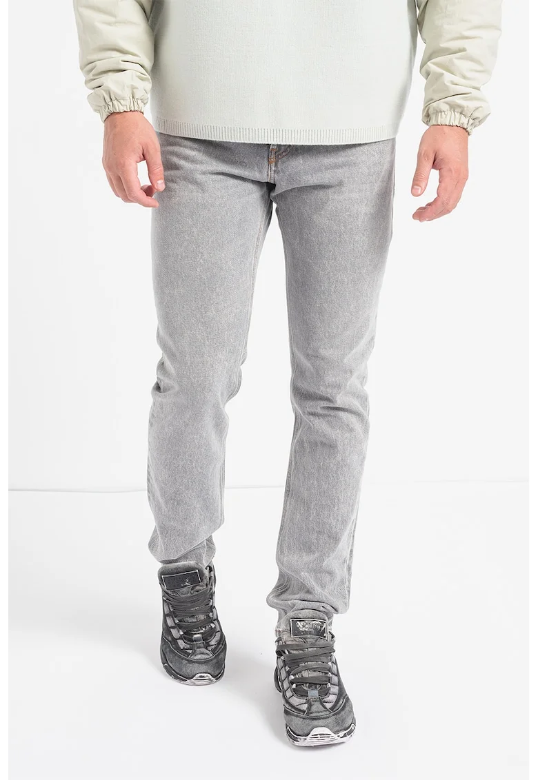 Blugi drepti slim fit 1995, Gri