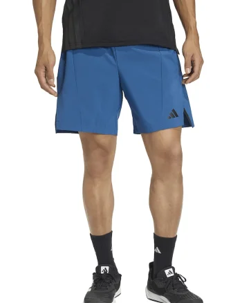 Pantaloni scurti pentru fitness D4T, Albastru petrol