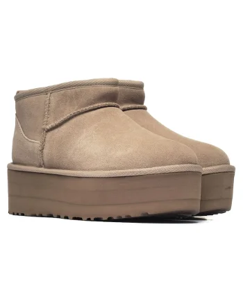 Ghete cu platforma Classic Ultra Mini,