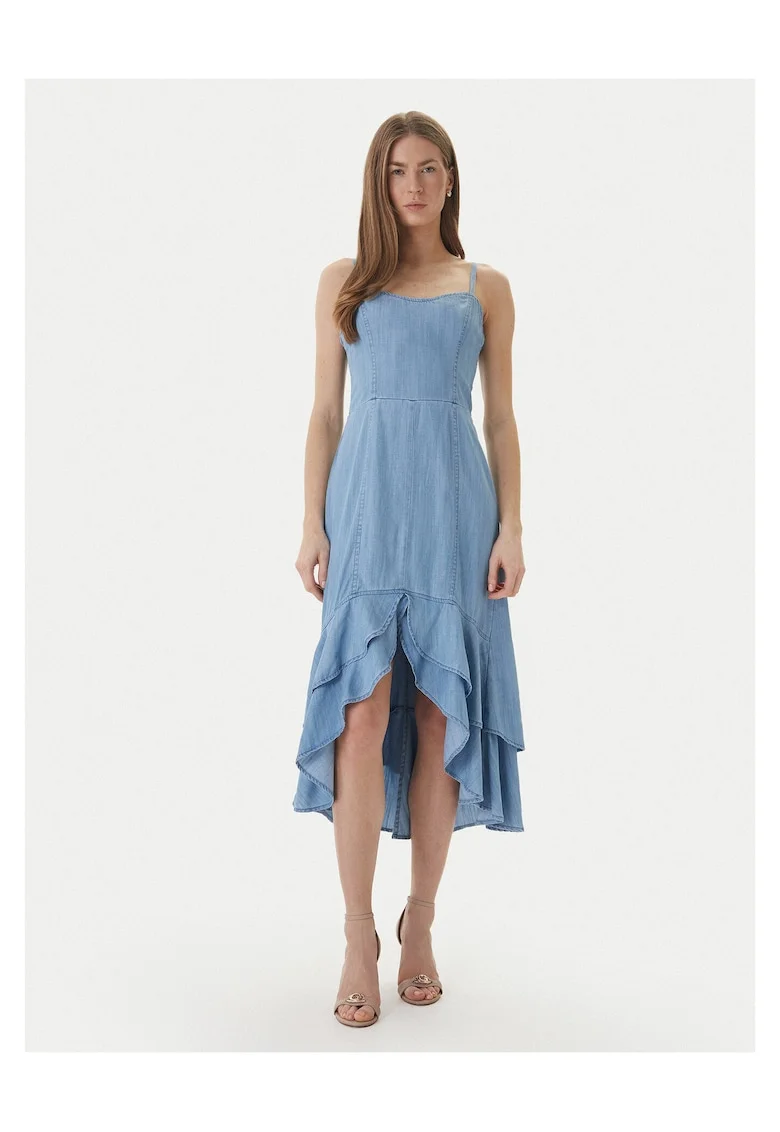 Rochie din denim,  Lyocell, albastru, Albastru