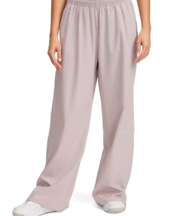 Pantaloni de trening cu croiala conica pentru antrenament Rival, Lila pal