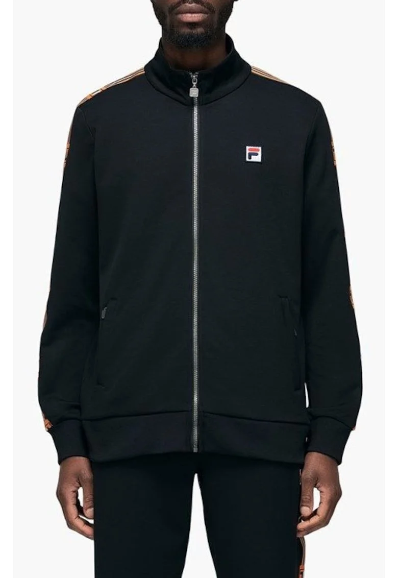 Bluza sport cu fermoar si buzunare laterale,