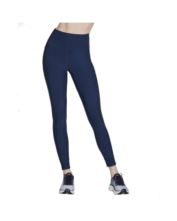 Colanti pentru femei,  GO Flex Rib Fl HW Legging LG2-NVY, Albastru marin, Bleumarin