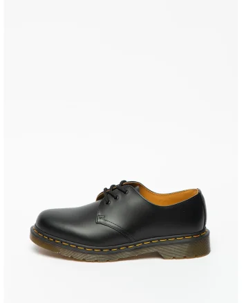 Pantofi unisex Derby de piele, Negru, Negru