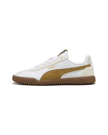 Pantofi sport Kayzer OG de piele ecologica si piele intoarsa, Alb optic/Caramel