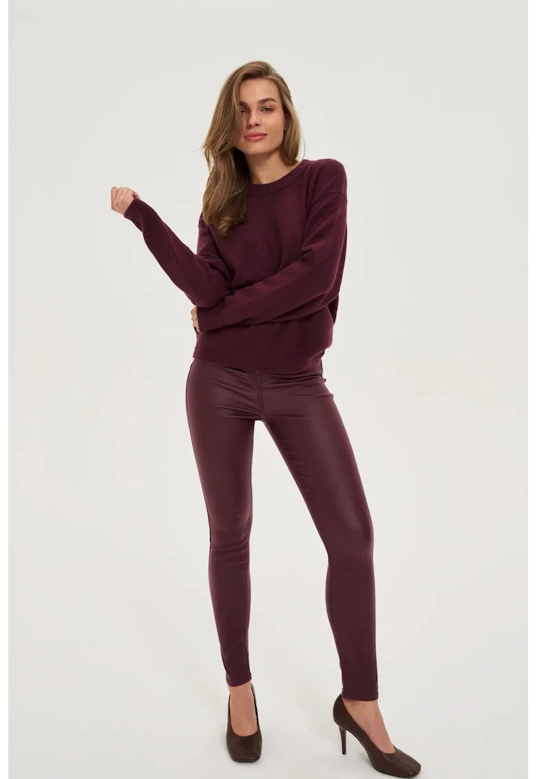 Pantaloni Burgundy Cerati, Visiniu