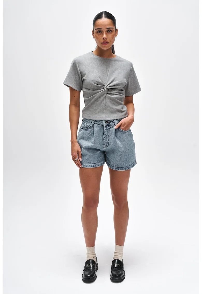 Pantaloni Blugi scurti de dama, Albastru inchis