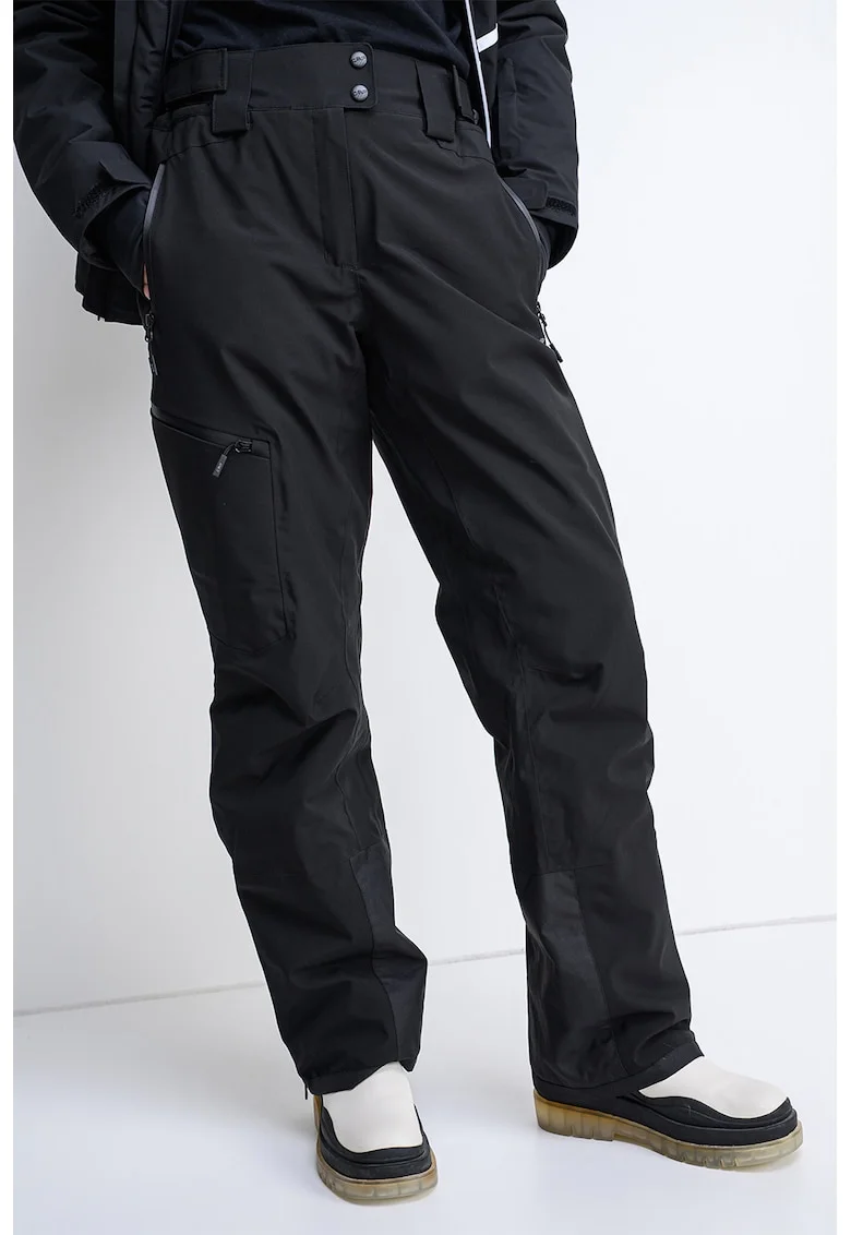 Pantaloni uni pentru schi si snowboard, Negru