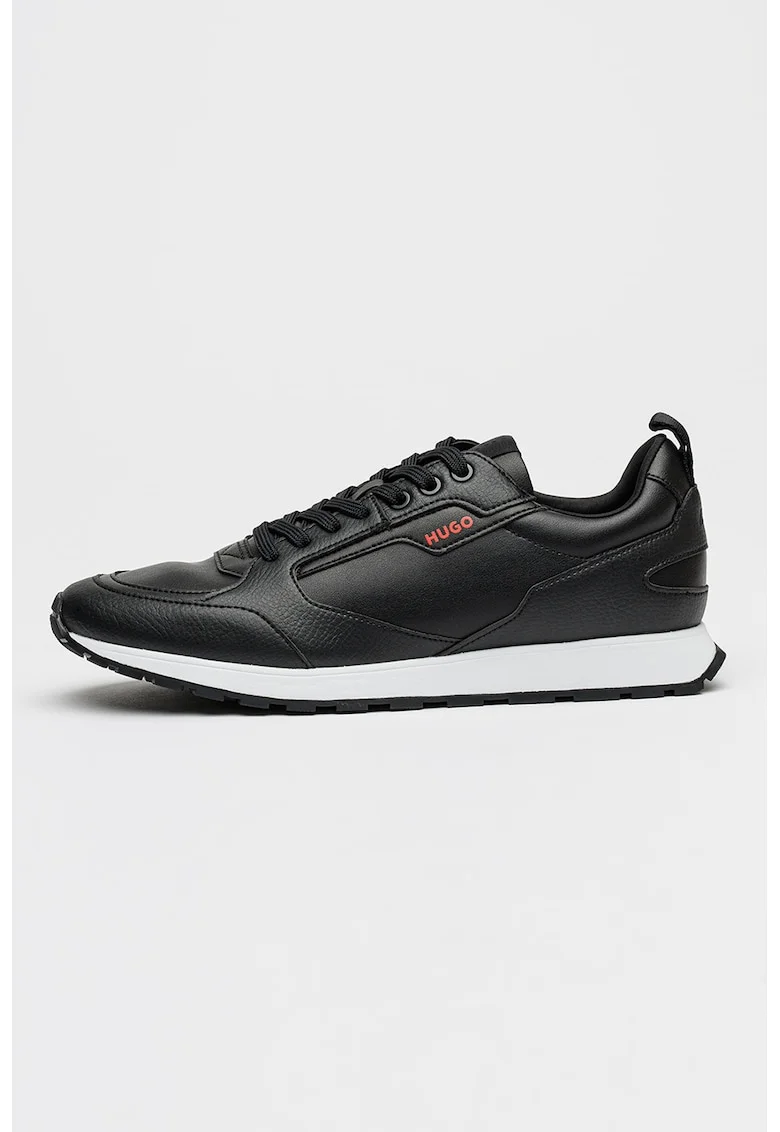 Pantofi sport din piele ecologica Icelin, Negru