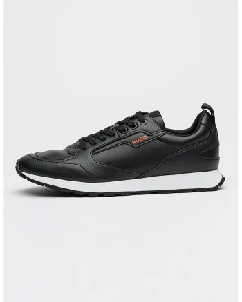 Pantofi sport din piele ecologica Icelin, Negru
