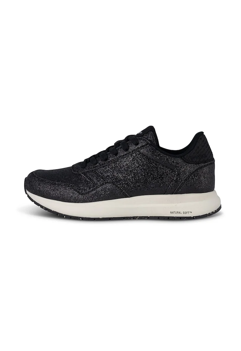 Pantofi sport stralucitori, Negru