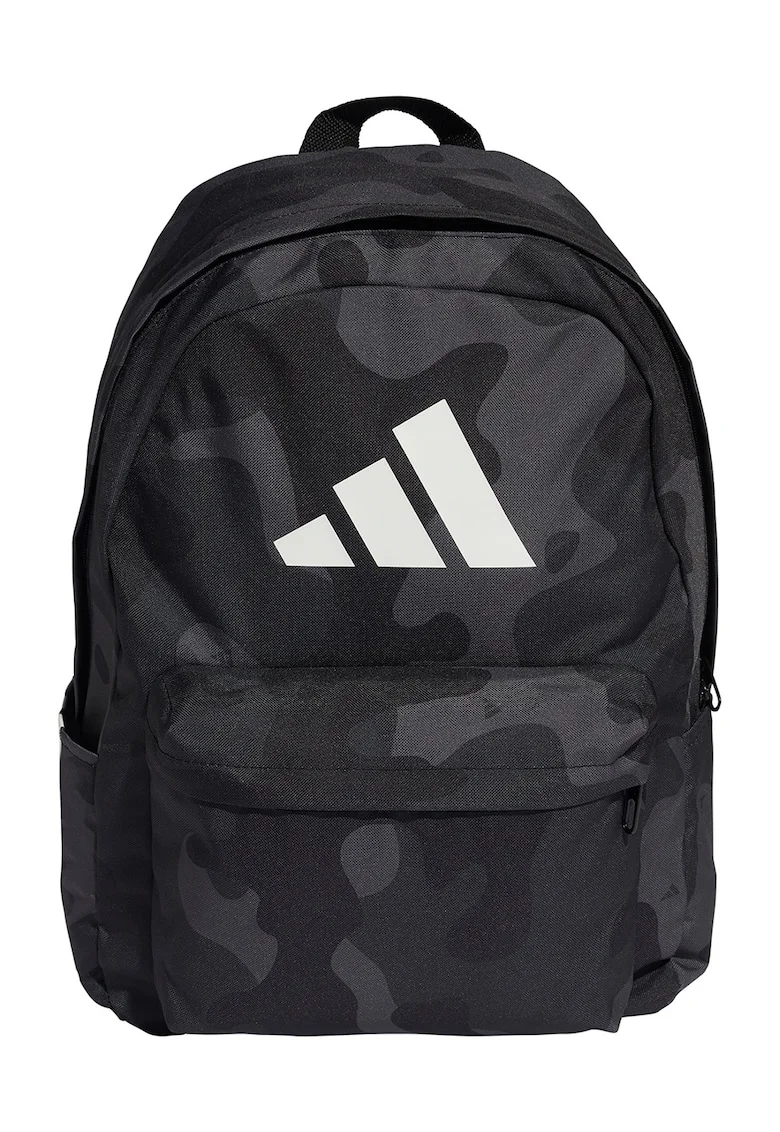 Rucsac cu logo Camo, Negru/Gri