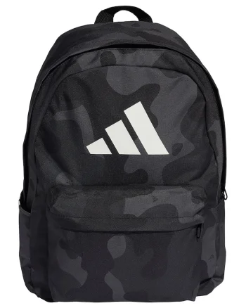 Rucsac cu logo Camo, Negru/Gri