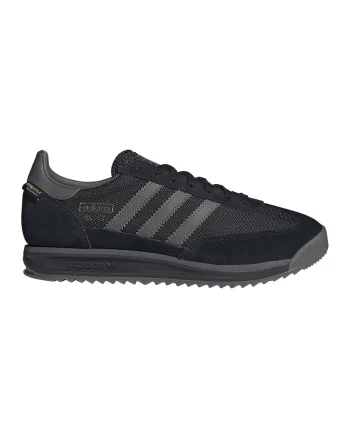Pantofi sport SL 72 din piele intoarsa si plasa, Negru/Gri