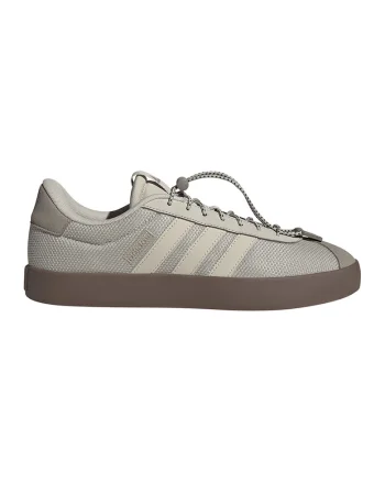 Pantofi sport din plasa si piele VL Court 3.0, Gri/Gri deschis/Gri cenusiu