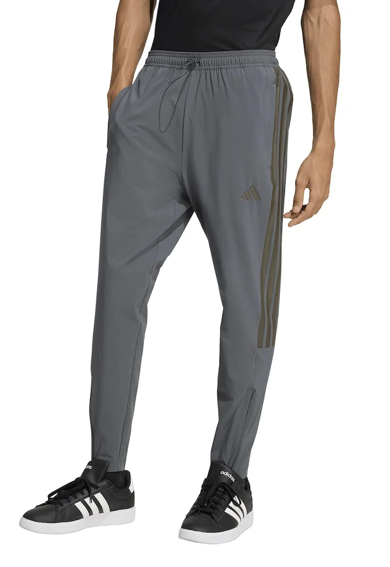 Pantaloni de trening regular fit Toro, Maro deschis/Gri inchis