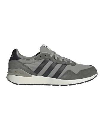 Pantofi sport Run 60s cu detalii de piele intoarsa, Negru/Gri