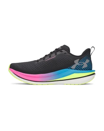 Pantofi wedge pentru alergare Velociti SPD, Negru/Roz/Albastru