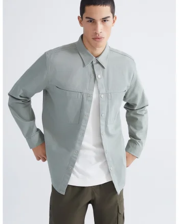 Camasa regular-fit, Gri