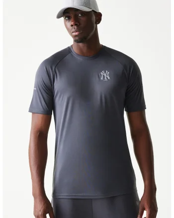 Tricou cu maneci raglan Core Plus, Gri inchis