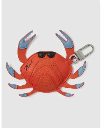 Breloc in forma de crab Ikon, Negru/Caramiziu/Albastru