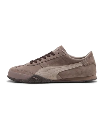 Pantofi sport Bella din piele intoarsa, Maro deschis