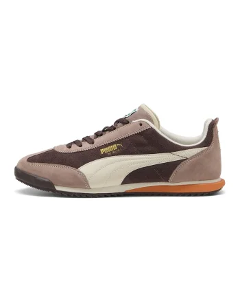 Pantofi sport Retrojet SD de piele intoarsa cu model colorblock, Maro inchis/Maro deschis/Bej deschis