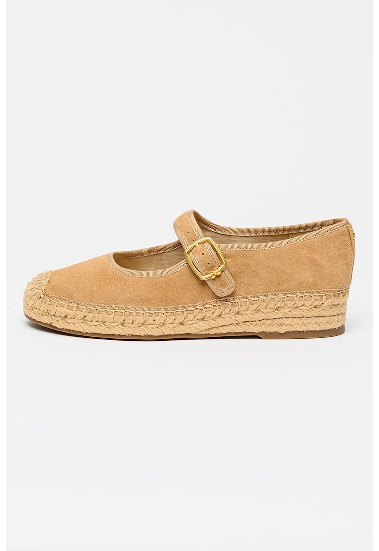 Espadrile cu catarama Mackie, Maro deschis