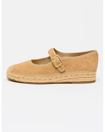 Espadrile cu catarama Mackie, Maro deschis