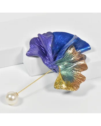 Cercei Square, Verde/Auriu/Violet/Albastru