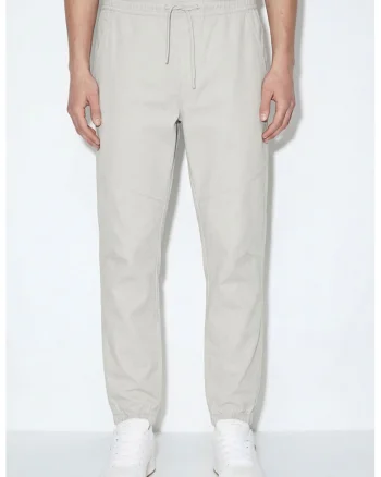Pantaloni conici cu snur, Bej deschis