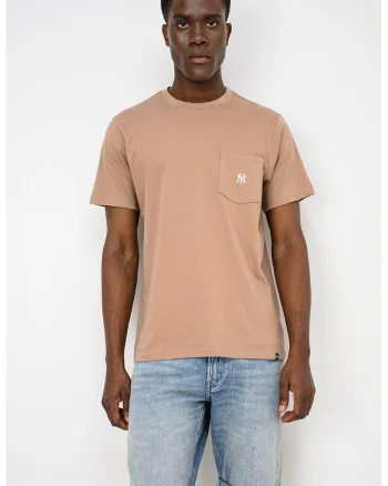 ’47, Tricou cu buzunar aplicat Neyyan Micro, Maro deschis