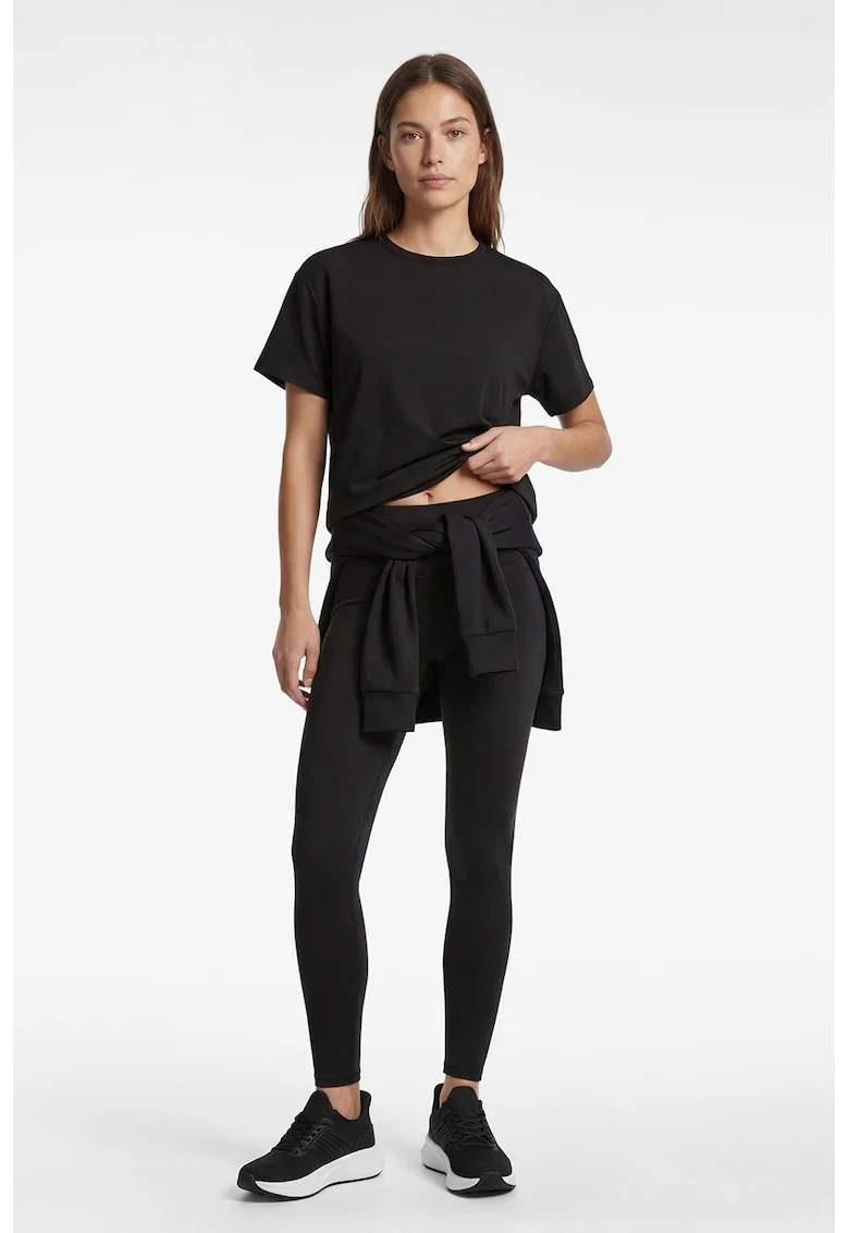 Tricou uni lejer, Negru