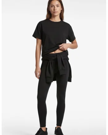 Tricou uni lejer, Negru