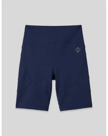 Colanti scurti,  talie inalta, elastic, Bleumarin