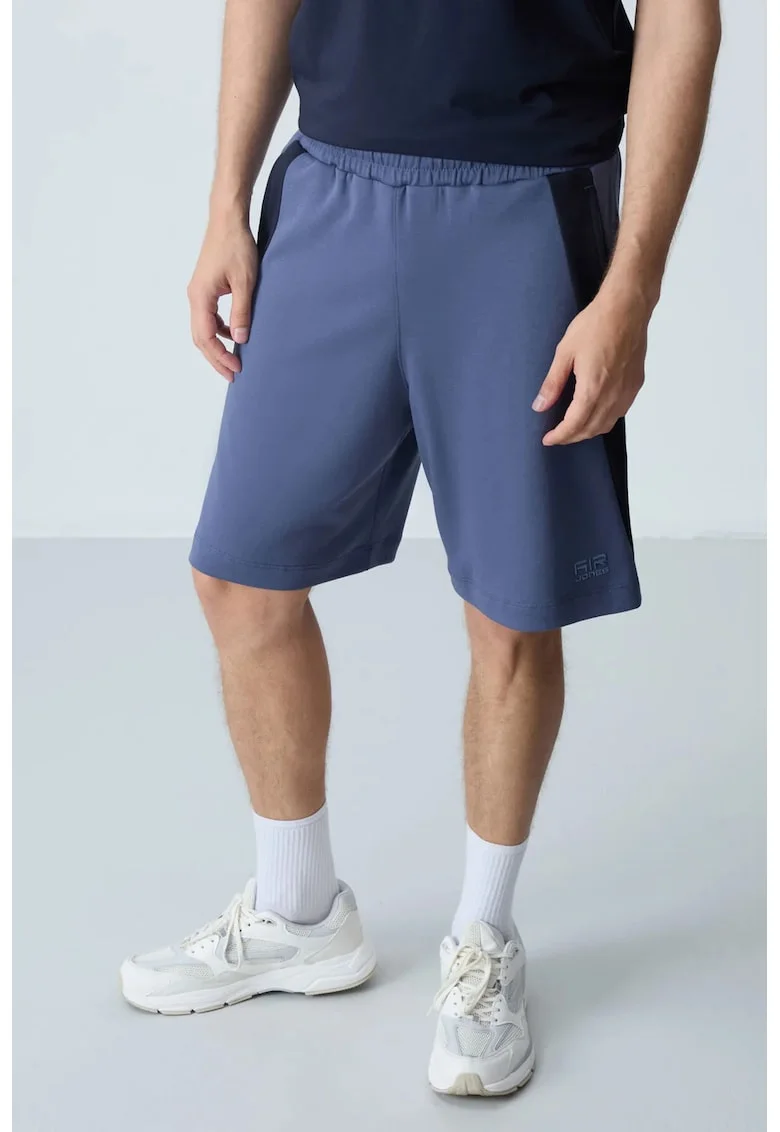Pantaloni scurti, Barbati, Pantaloni scurti de trening din amestec de bumbac TOMMY pentru barbati, Albastru