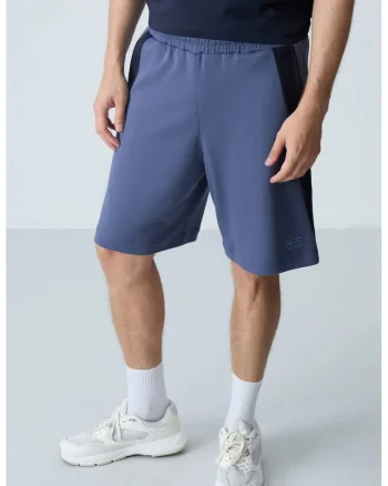 Pantaloni scurti, Barbati, Pantaloni scurti de trening din amestec de bumbac TOMMY pentru barbati, Albastru