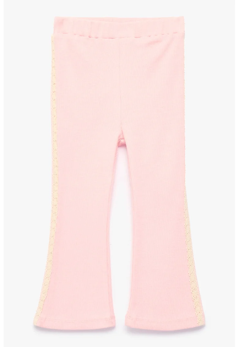 Colanti evazati din amestec de modal si bumbac, Nude rose