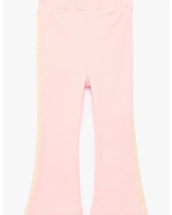 Colanti evazati din amestec de modal si bumbac, Nude rose