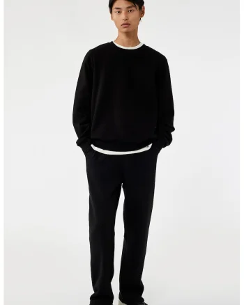 Pantaloni de trening cu talie elastica, Negru