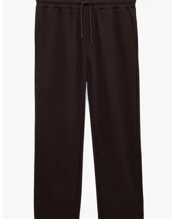 Pantaloni cu croiala ampla, Maro inchis