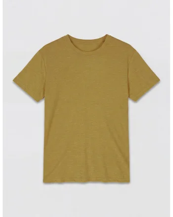 Tricou regular-fit cu model uni, Verde masliniu