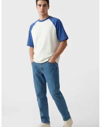 Blugi regular-fit, Albastru cobalt