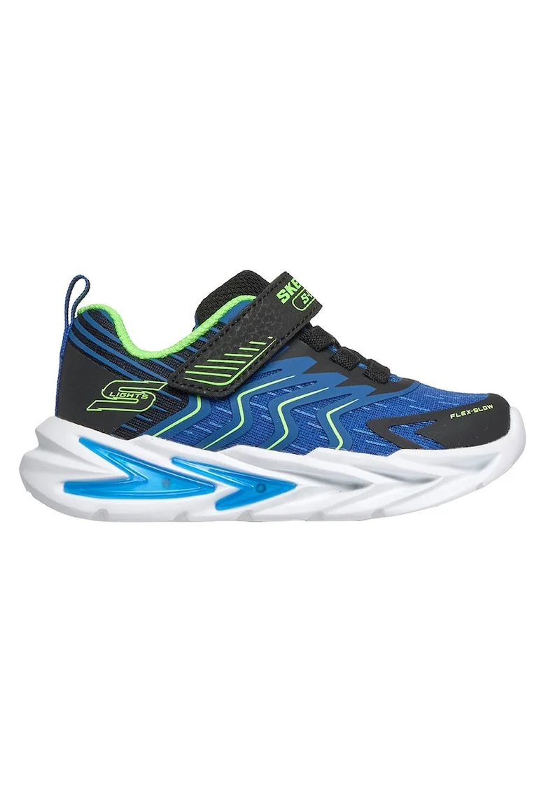 Pantofi sport S-Lights® Flex-Glow Ultra cu talpa wedge, Albastru