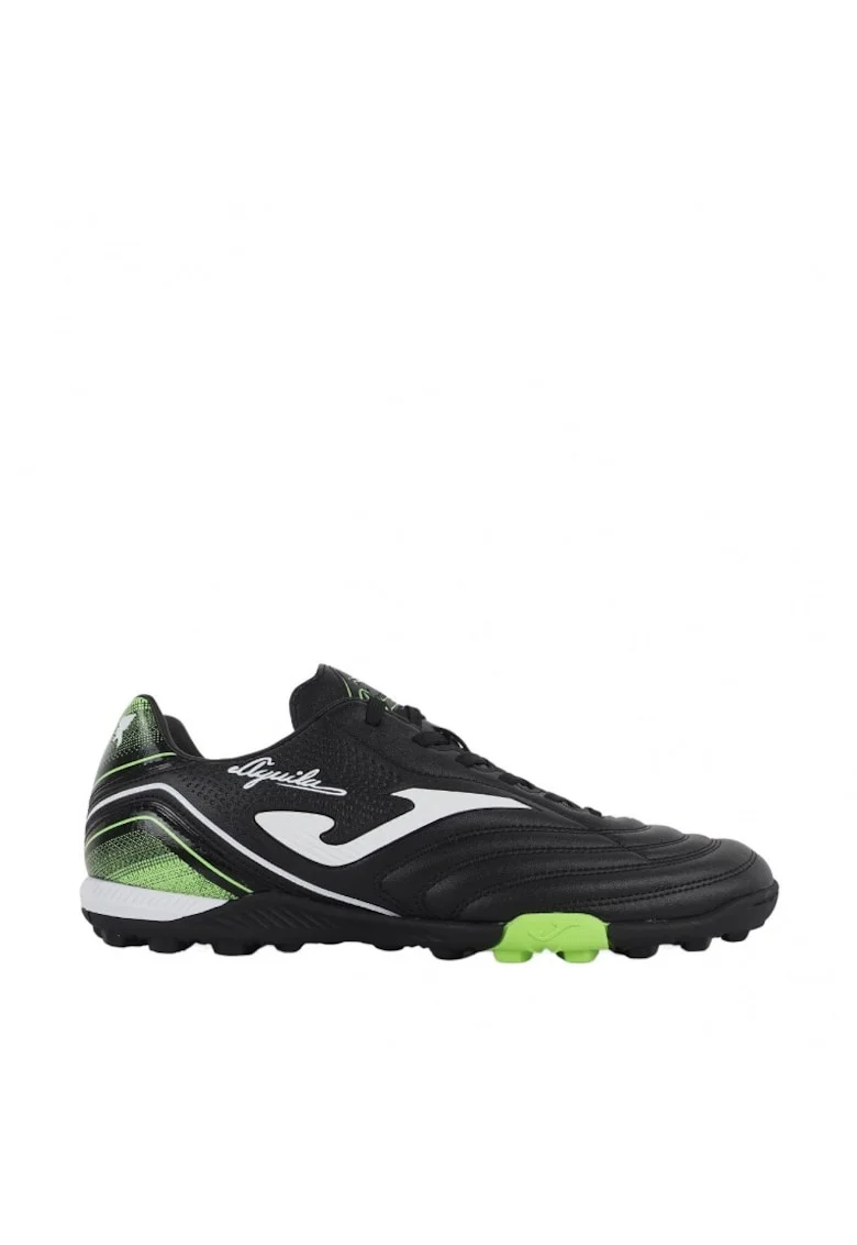 Ghete fotbal  Aguila 2501 Black Green Fluorescent TF