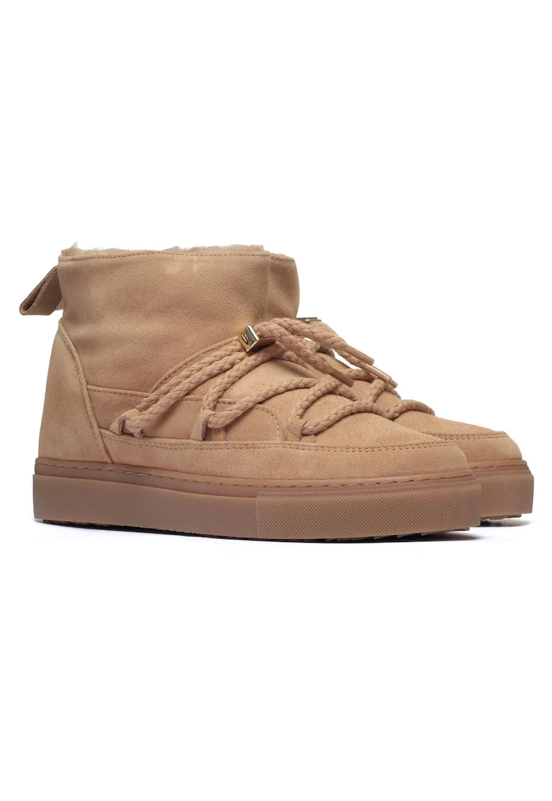 Ghete din piele intoarsa CLASSIC LOW