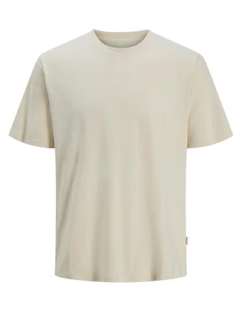 Tricou din bumbac, Bej, Bej