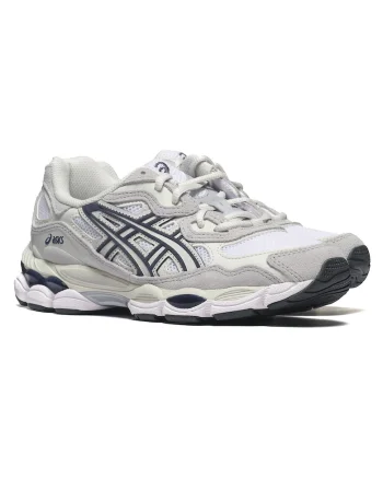 Pantofi sport cu insertii din piele intoarsa naturala GEL-NYC