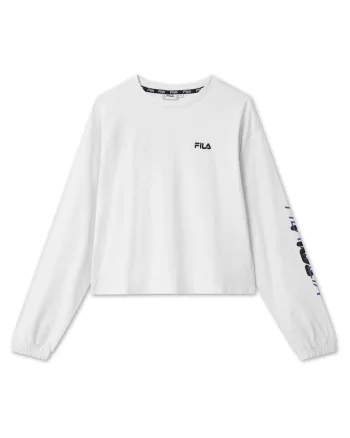 Bluza din bumbac cu imprimeu logo